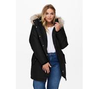 ONLY Carmakoma Damen Mantel 'carIRENA PARKA COAT 19' schwarz, Größe M, 7016854 Schwarz XL