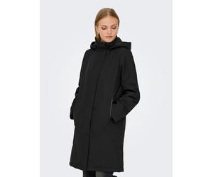 Parka ONLY "ONLKARA PARKA OS OTW", Damen, Gr. M, schwarz, Web, Obermaterial: 100% Polyester, unifarben, Po-bedeckend, Jacken Parka (35725824-M) schwarz