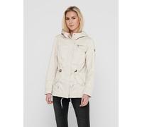 ONLY Damen Parka ONLLORCA mit Kapuze creme XS