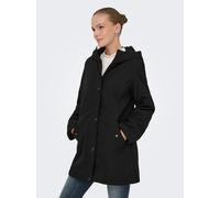 Parka ONLY "ONLOLIVIA LIFE PARKA COAT CS OTW", Damen, Gr. L, schwarz, Web, Obermaterial: 100% Polyester, unifarben, Jacken Parka (83802718-L) schwarz