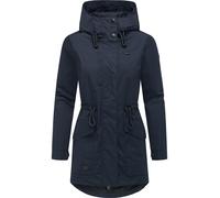 Parka RAGWEAR "Alysa", Damen, Gr. S (36), navy, Obermaterial: 100% Polyester; Innenfutter: 100% Polyester, tailliert Po-bedeckend, hoch geschlossener Ausschnitt, Ärmel ohne Ärmelschlitz normaler Saum,