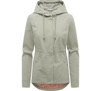 Parka RAGWEAR "Dankira", Damen, Gr. M (38), beige (helloliv), Obermaterial: 68% Baumwolle, 32% Nylon. Innenfutter: 100% Polyester, figurumspielend hüftbedeckend, hoch geschlossener Ausschnitt, Ärmel m