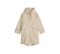 Kurzmantel MARC O'POLO "aus Organic Cotton-Twill", Damen, Gr. 42, linen beige, Obermaterial: 100% Baumwolle; Futter: 100% Baumwolle, unifarben, regular fit, Mäntel Kurzmantel (27867204-42) linen beige
