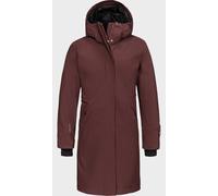 Parka SCHÖFFEL "Ins Coat Style Gregale WMS", Damen, Gr. 38, braun (3765, lila), Oberstoff: Aussenseite: 100% Polyester. (Membran: Thermoplastisches Polyurethan). Futter: 100% Polyester. Wattierung: 10