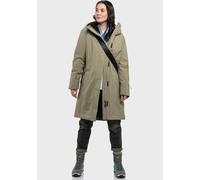 Parka SCHÖFFEL "Ins Coat Style Gregale WMS", Damen, Gr. 46, braun (4725, braun), Oberstoff: Aussenseite: 100% Polyester. (Membran: Thermoplastisches Polyurethan). Futter: 100% Polyester. Wattierung: 1