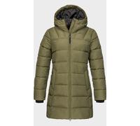 Parka SCHÖFFEL "Ins Parka Style Boslix WMS", Damen, Gr. 36, grün (6875, grün), Oberstoff: 63% Nylon, 37% Baumwolle. Futter: 100% Polyester, relaxed fit, hoch geschlossener Ausschnitt, Jacken Parka (43