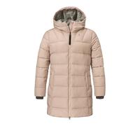 Parka SCHÖFFEL "Ins Parka Style Boslix WMS", Damen, Gr. 46, rosa (pink), Obermaterial: 63% Nylon, 37% Baumwolle. Futter: 100% Polyester, Jacken Parka, Wärmend, winddicht, wasserabweisend Übergangsjack