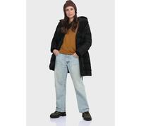 Parka SCHÖFFEL "Ins Parka Style Boslix WMS", Damen, Gr. 48, 9990, schwarz, Oberstoff: 63% Nylon, 37% Baumwolle. Futter: 100% Polyester, relaxed fit, hoch geschlossener Ausschnitt, Jacken Parka (693932