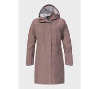 Parka SCHÖFFEL "Urban Coat Style Bohorok WMS", Damen, Gr. 38, lila (3905, lila), Oberstoff: 100% Polyester Futter: 100% Polyester, regular fit, hoch geschlossener Ausschnitt, Jacken Parka (29344054-38