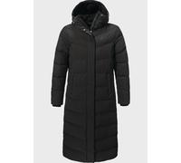 Schöffel Damen Down Coat Style Vindave WMS, wasserabweisender Wintermantel aus recyceltem Material, wärmende Daunenjacke mit legerer Passform, black, 36