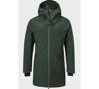 Parka SCHÖFFEL "Urban Ins Parka Style Crivat WMS", Damen, Gr. 44, grün (6965, grün), Oberstoff: Aussenseite: 100% Polyester; (Membran: Thermoplastisches Polyurethan); Futter: 100% Polyester; Wattierun