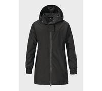 Parka SCHÖFFEL "Urban Parka Style Bohorok WMS", Damen, Gr. 48, schwarz (9990, schwarz), Oberstoff: 100% Polyester; (Membran: Thermoplastisches Polyurethan); Futter: 100% Polyester; Futter: 100% Polyes