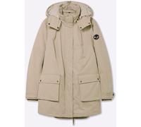 Parka SHEEGO, Damen, Gr. 50, beige, 100% Polyester, Fellimitat:100% Polyester, Wattierung:100% Polyester, unifarben, Jacken Parka (94831662-50) beige