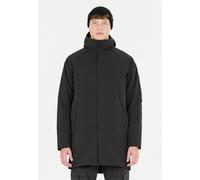 Parka SOS "Boiwa", Herren, Gr. XL, schwarz, 85% Polyamid, 15% Elasthan, unifarben, normal, ohne Ausschnitt, Jacken Parka, mit innovativer, wasserabweisender Beschichtung (75477430-XL) schwarz