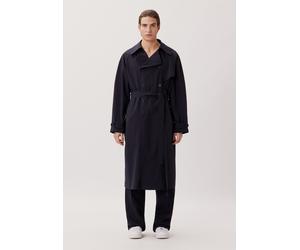 Parka STUDIO SEIDENSTICKER "Studio", Herren, Gr. S/M, dunkelblau, Obermaterial: 100% Polyester. Futter: 90% Daunen, 10% Federn, unifarben, Jacken Parka (40338506-S) dunkelblau