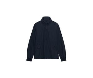 Parka SUPERDRY "SPORTS JACKET", Herren, Gr. M, blau (eclipse navy), Web, Obermaterial: 100% Polyester, unifarben, relaxed fit normal, Jacken Parka, mit Markenlabel, aus Polyester und Kunstfaser, Relax