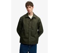 Parka SUPERDRY "SURPLUS OTTO COACH JACKET", Herren, Gr. XXL, grün (surplus goods olive grün), Web, Obermaterial: 100% Nylon, unifarben, relaxed fit normal, Jacken Parka, Relaxed Fit, aus Nylon, mit He