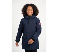 Parka TROLLKIDS "KIDS HARSTAD JACKET", Jungen, Gr. 140, blau (navy), Obermaterial: 100% Polyester. Futter: 100% Polyamid. Wattierung: 100% Polyester, Jacken Parka, sportlich, warm wattiert, wasserdich