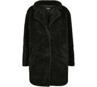 Urban Classics Ladies Oversized Sherpa Coat in Gr. M in Schwarz