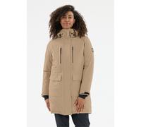 Parka WHISTLER "Bluff", Damen, Gr. 42, braun, 92% Polyester, 8% Elasthan, unifarben, normal, ohne Ausschnitt, Jacken Parka, mit wasserdichten und wärmenden Eigenschaften (25867725-42) braun