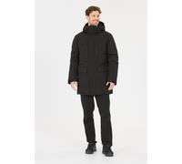 Parka WHISTLER "Bluff", Herren, Gr. L, schwarz, 92% Polyester, 8% Elasthan, unifarben, normal, ohne Ausschnitt, Jacken Parka, mit wasserdichten Eigenschaften (19756053-L) schwarz