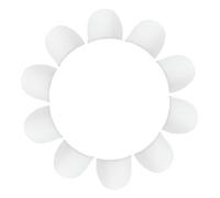 Parliky 20 Paar Schulterpolster Damen Schulterpolster für Blazer Schwammfüllung Maschinenwaschbar Trikot Strickbezug Weiß Zubehör für Strickwaren 9 X 16 X 1,2cm