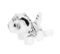 Parliky Niedlicher DIY Tiger Plüschanhänger Kleine Tierpuppe Schlüsselanhänger Handtaschen-deko Kreatives Geschenk für Freunde und Familie Tragbarer Feiner Schlüsselbund