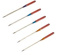 Parodi & Parodi 822R, 5 2020 für Nähmaschine, Singer für Textilien aus Baumwolle 3 Größen 80/11, 2 Nadeln Gr. 90/14, 1 Nadel Mis.100/16 Art.689 Parodi, grau, Unica