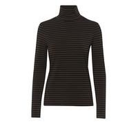 Part Two Damen Efinaspw Female Slim Fit Long Sleeve T-Shirt, Hot Fudge Stripe, Large