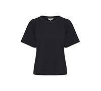 Part Two Damen, Kurze Ärmel, Jersey, Crew Neck Regular Fit T-Shirt, Schwarz, M