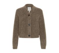 Part Two Damen Lettiepw Female Regular Fit Long Sleeve Cardigan Strickjacke, Mink Melange, Large