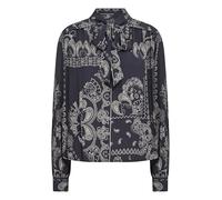 Part Two Damen Najiapw Shirt, Navy Graphic Paisley, 42
