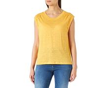 Part Two Damen Petrypw Ts Relaxed Fit T-Shirt, Amber Yellow, XS