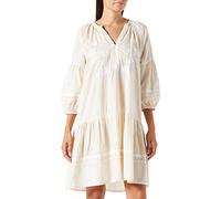 Part Two Damen Pukpw Dr Dress Relaxed Fit Kleid, weiß, 36