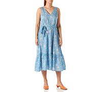 Part Two Papayapw Dr Dress Feminine Silhouette Damen, Dusk Blue Block Print, 38