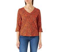Part Two RiekesPW TS Regular Fit 3/4 Ärmel T-Shirt, Koi Leo Print, L, Koi Leo Print, Large
