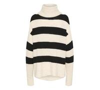 PART TWO Strickpullover LeahsPW XL, Black Stripe XL