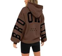 Partner Pulli Bench Damen Schwarze Pullover Damen Fleece Weste für Damen Damen Marken Sale Sweater Damen Zipper Hoodie Damen Deal of The Day Prime Today only Clearance