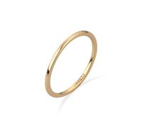 Elli PREMIUM Bandring Beisteckring 375 Gelbgold 58 Damen