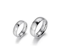 Partnerring FIRETTI "Schmuck Geschenk "LIEBE" Earth" Gr. 54, silber (edelstahlfarben), Fingerringe, Damen, 54, ohne Zirkonia, Edelstahl, 7mm, mit oder ohne Zirkonia (synth.) (58493228-54) edelstahlfar