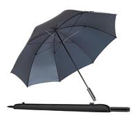 Partnerschirm EUROSCHIRM "birdiepal carbon", Damen, schwarz, Bezug: 100% Polyester, uni, Regenschirme Partnerschirm, mit High-Tech-Gestell aus Echt-Carbon und extra großem Dach (17983860-0)