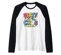 Party AT My Crib Bring Your OWN Flasche Babygeburtstag Raglan