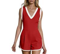 Party Outfit Damen, Overall Jumpsuit Anzug Sportlich Komplett Einteiler Playsuit Romper Business Sommer Elegant Festlich Kleidung Hochzeitsgast Hosenanzug Jumpsuits Jumpsuit Damen Elegant Hochzeit