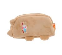 PartyKindom Katzen Federmäppchen 1Stück Cartoon Bleistift Beutel Katzenform Plüsch Federmäppchen für Schüler mit Reißverschluss