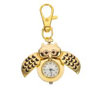 PartyKindom Retro Eule Taschenuhr Dekorative Taschenuhr Mit Schlüsselring Vintage Design Für Damen Und Herren Als Geschenk Oder Stilvolle Ergänzung Zur Garderobe