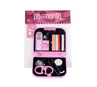 Pasmanta Mini Reise Nähset - praktisches Reisenähset, Nähzubehör und Nähzeug für unterwegs - Nähutensilien in praktischer Nähbox mit allen, was Sie benötigen