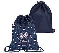 PASO Backpack Premium School Bag für Schuhe Schuhe Hausschuhe Minnie Mouse