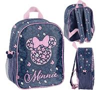 PASO Minnie Mouse Nursery Backpack, Navy and Pink, M, Navy blue and pink, M