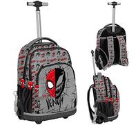 PASO SP23BB-671, Schulrucksack auf Rädern SPIDER MAN, Multicolor