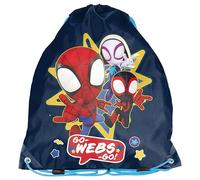 PASO Unisex Kids SPIDEY Sporttasche mit Kordelzug, mehrfarbig